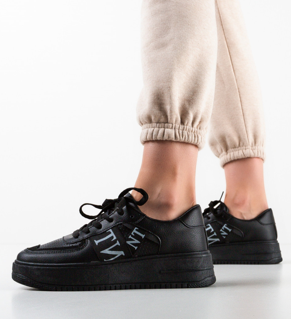 Sneakers Dama Vuton Negri - Confort si Stil