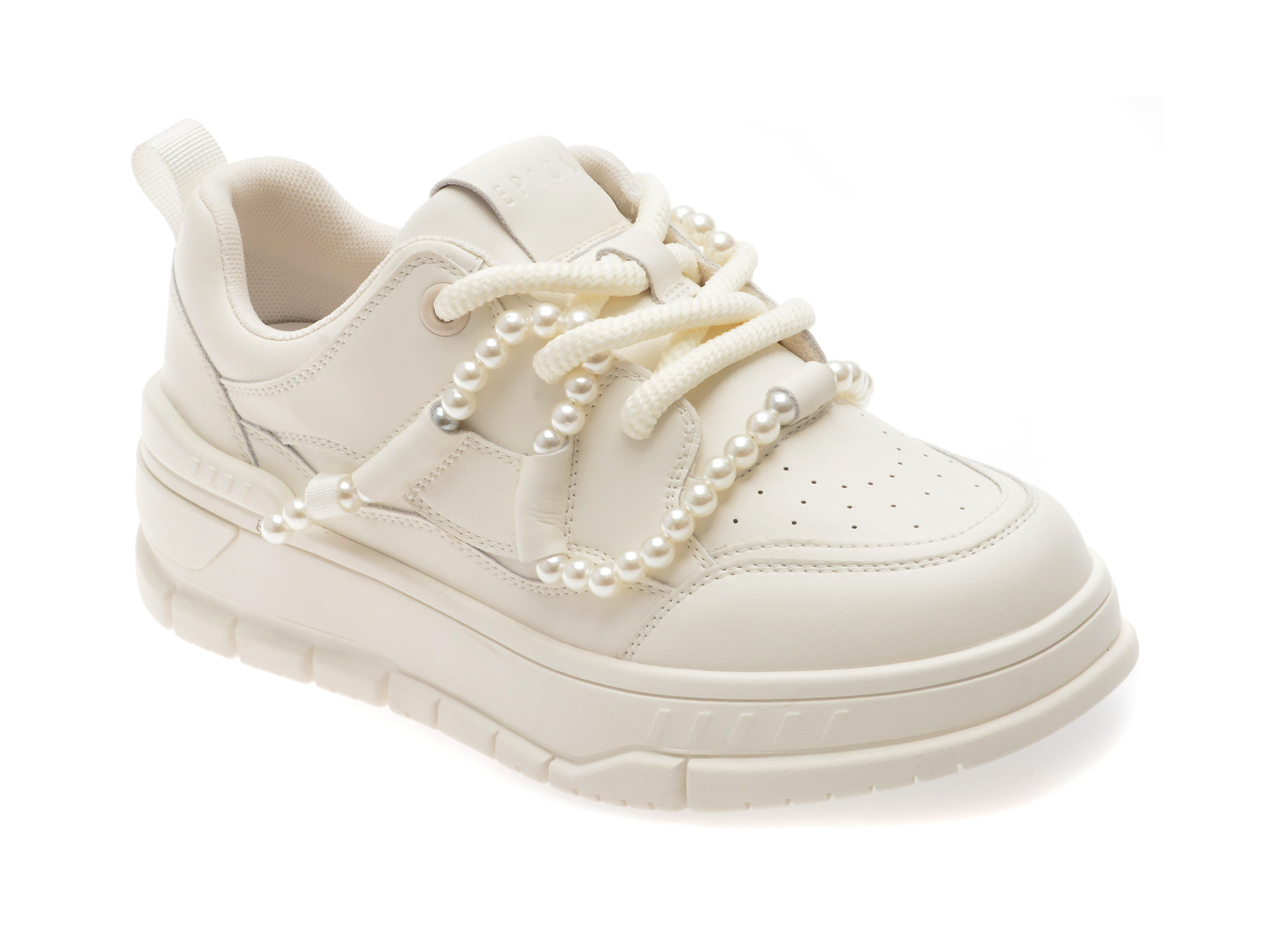 Pantofi Sport EPICA Albi din Piele Ecologică