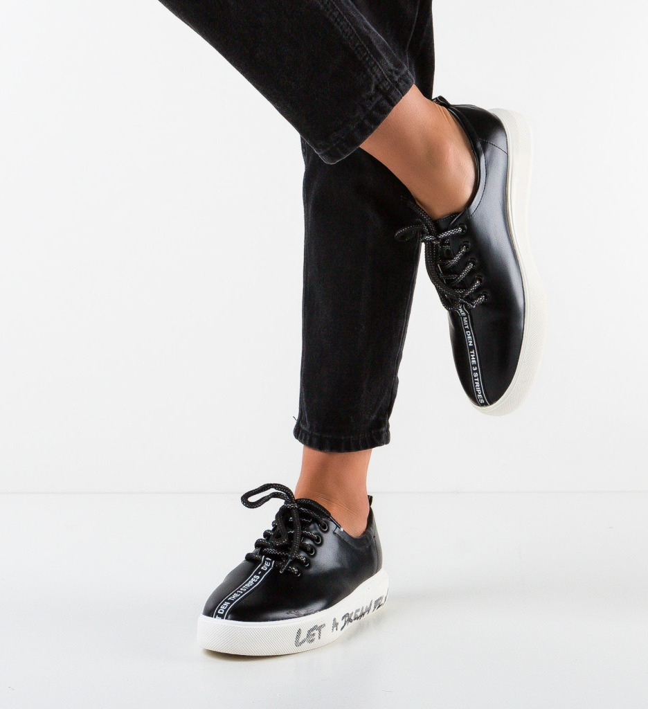 Pantofi Casual Honga Negri - Confort și Stil - imagine 3
