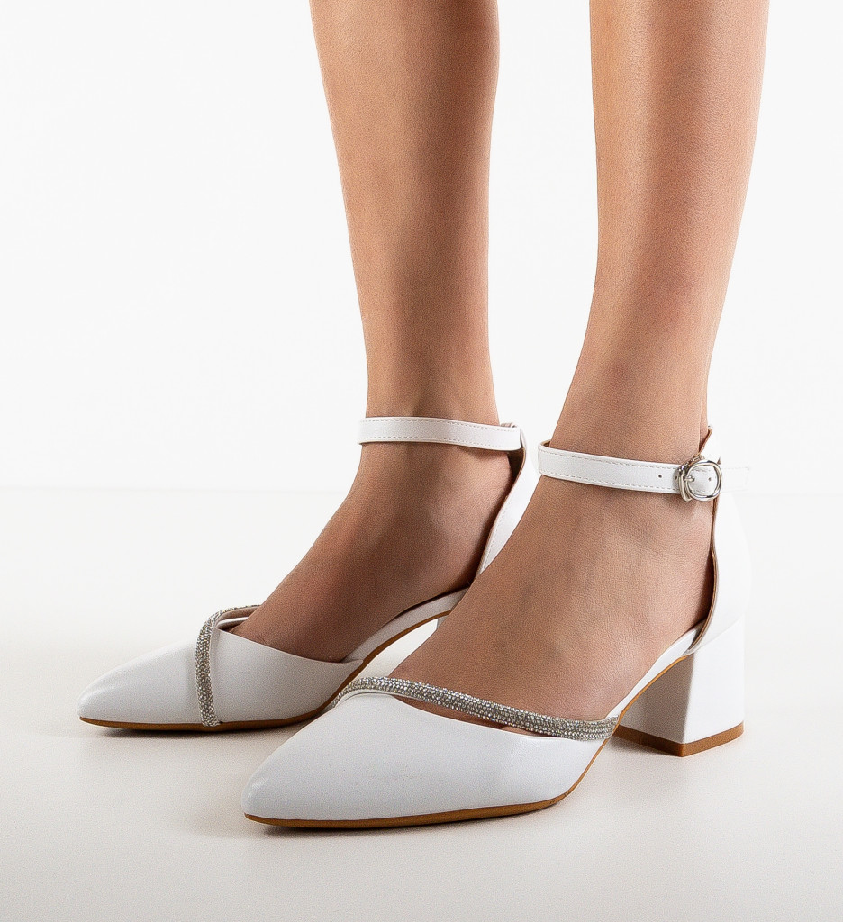 Pantofi Eleganti Pamela Albi, Toc Comod - imagine 3