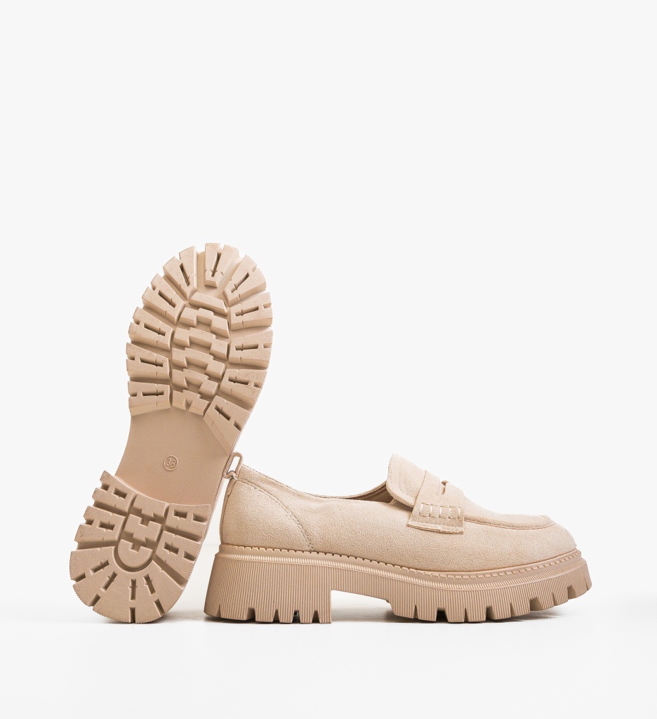 Pantofi Casual Dama Laje Bej - Confort & Stil - imagine 5