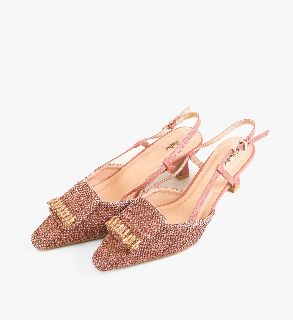 Pantofi Dama Roz cu Toc - Stil și Eleganță - imagine 6