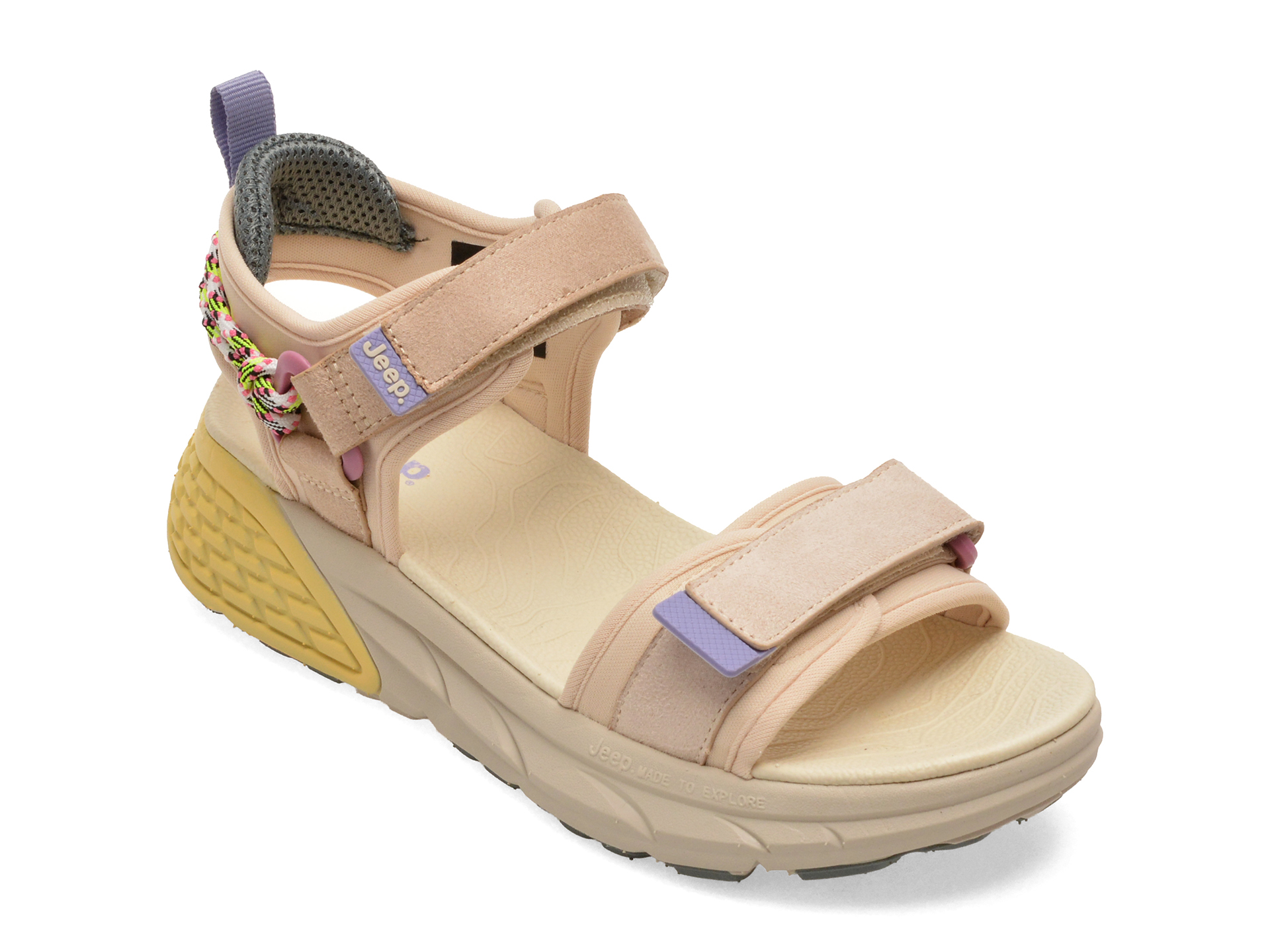 Sandale Jeep 61540 Bej Confortabile
