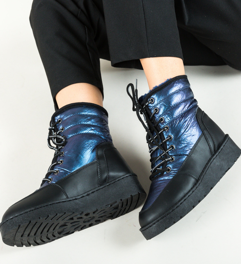 Ghete Dama Bleumarin | Eleganta si Confort - imagine 3