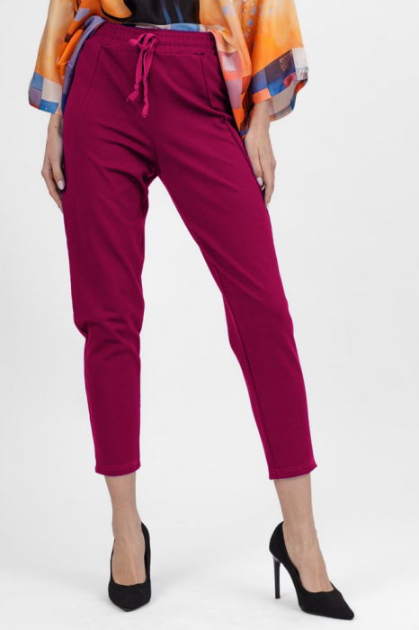 Pantaloni Pierino Magenta | Confort Premium