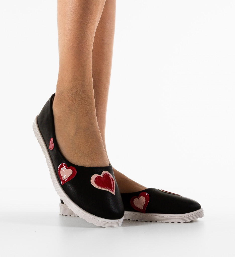Espadrile Casual Miamore Negre - Confort și Stil - imagine 2