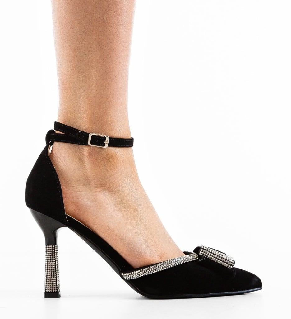 Pantofi Stiletto Tauler Negri - Eleganță Pură - imagine 6
