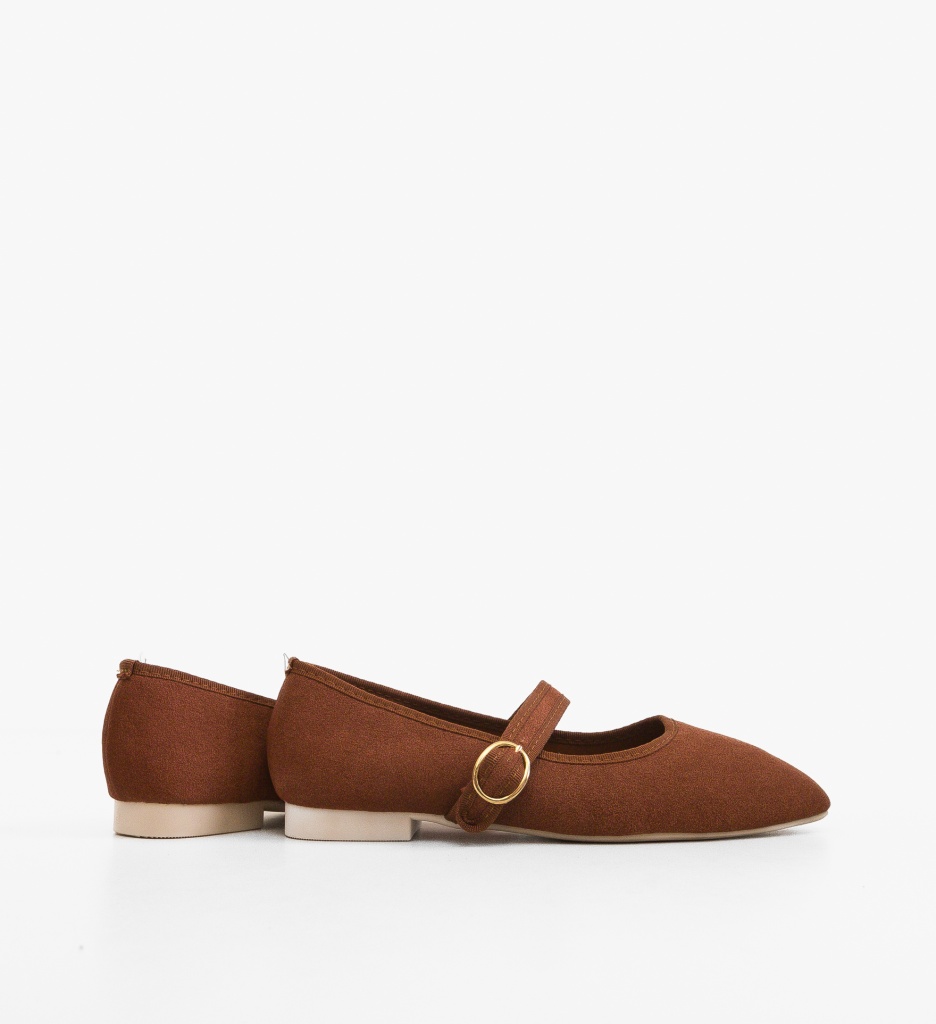 Balerini dama Brek Camel - Confort și Stil - imagine 4