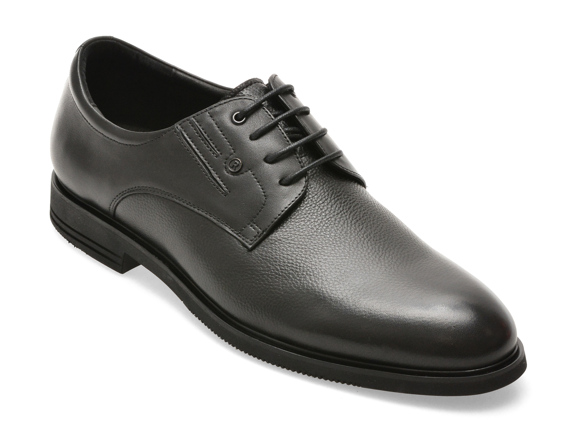Pantofi Epica negri din piele naturală