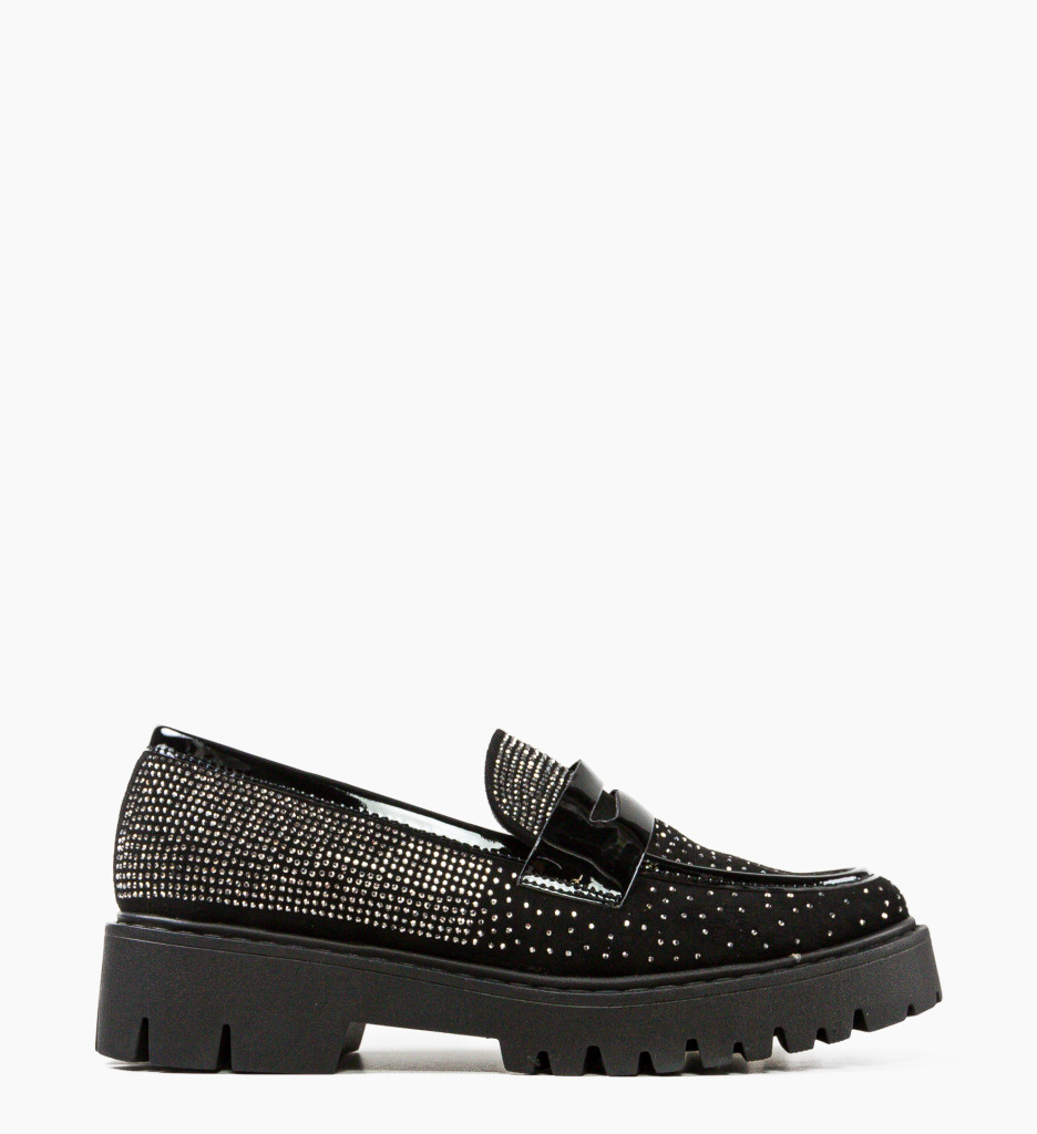 Pantofi Casual Kareem Negri - Confort și Eleganță - imagine 4