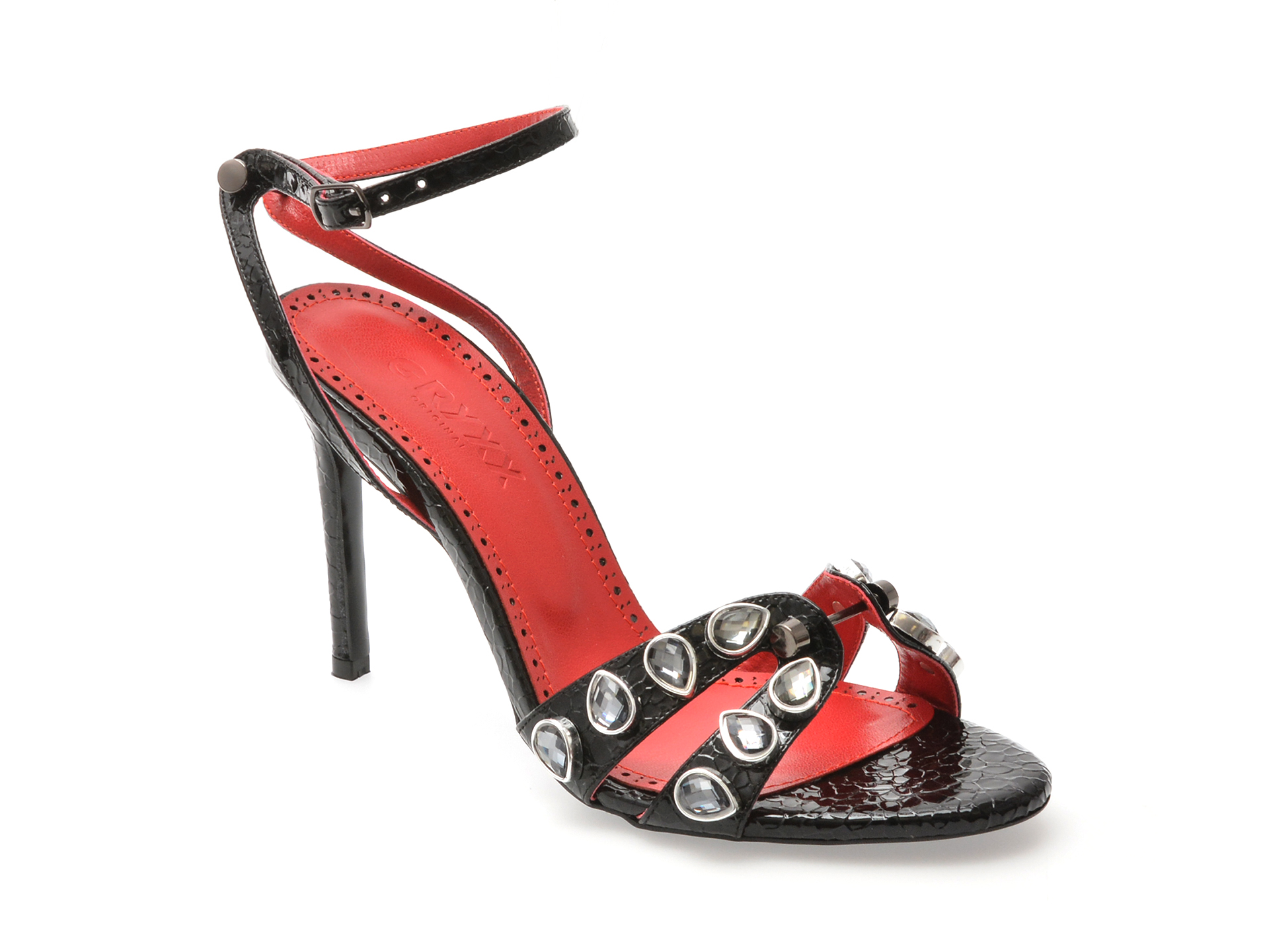 Sandale GRYXX Elegante Negre Piele Eco