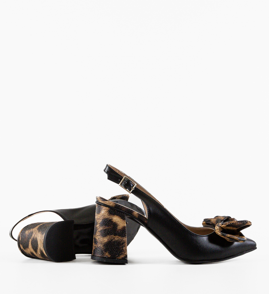 Pantofi Dama Almaz Negri - Eleganță și Stil - imagine 3