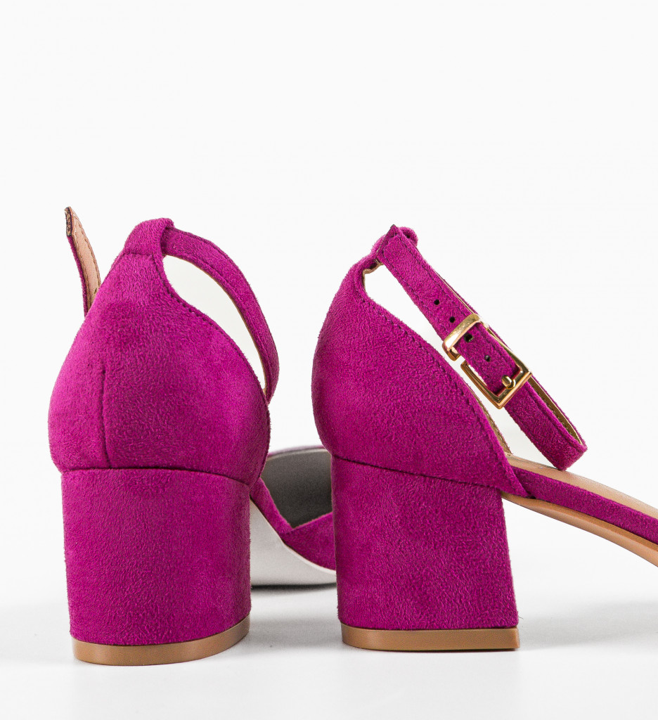 Pantofi cu Toc Keats Fuchsia | Eleganță Asigurată - imagine 8