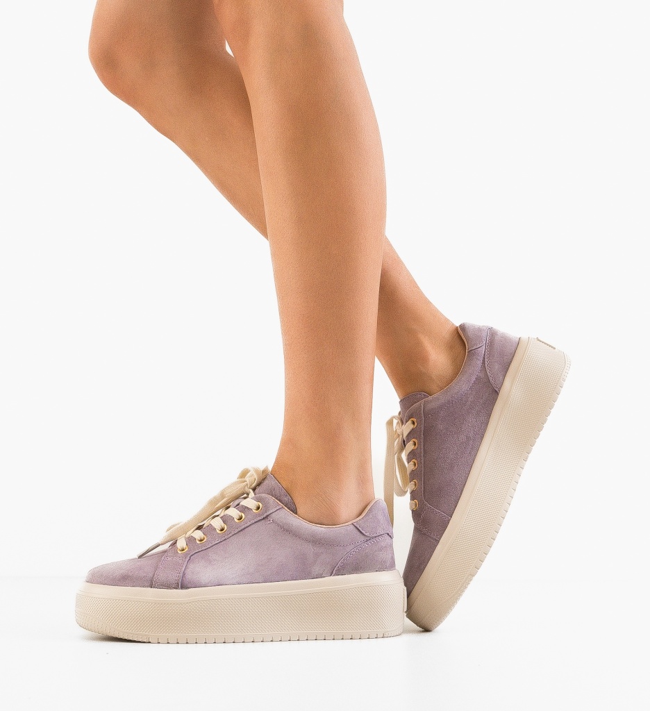 Sneakers Dama Daravo Mov - Confort și Stil - imagine 4