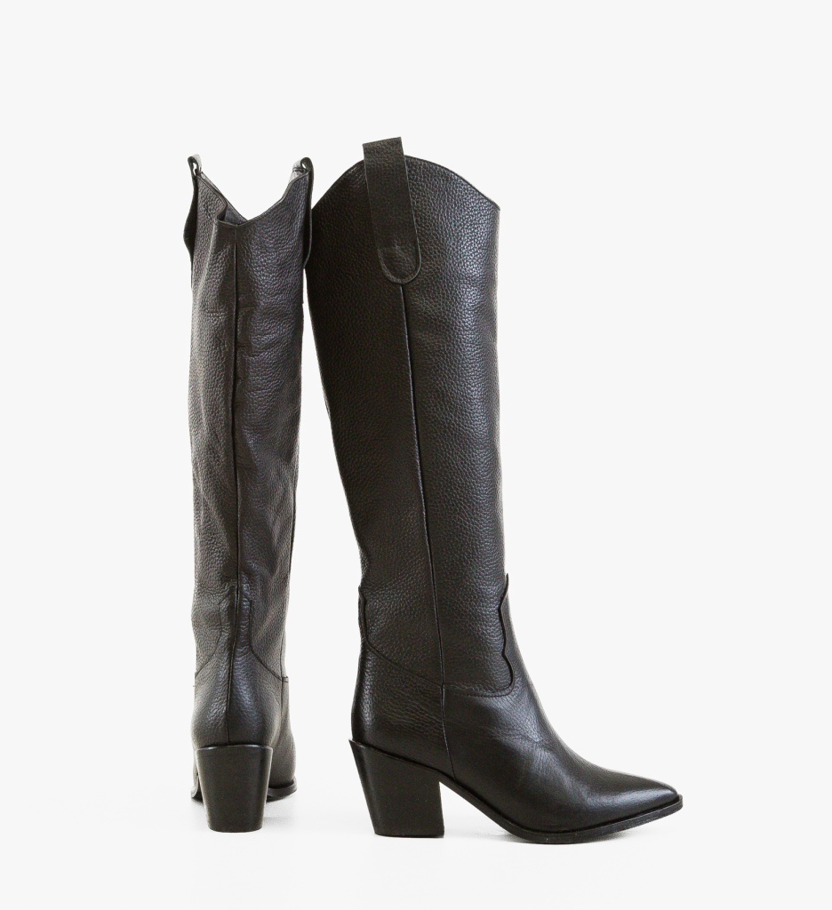 Cizme Dama Gusele Negre – Eleganță și Stil - imagine 3