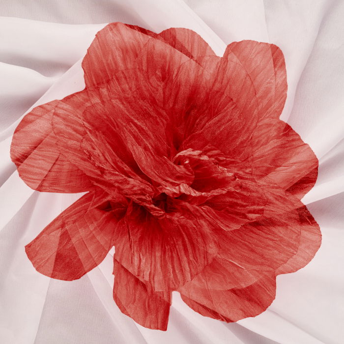 Brosa Par Shopika | Floare din Organza