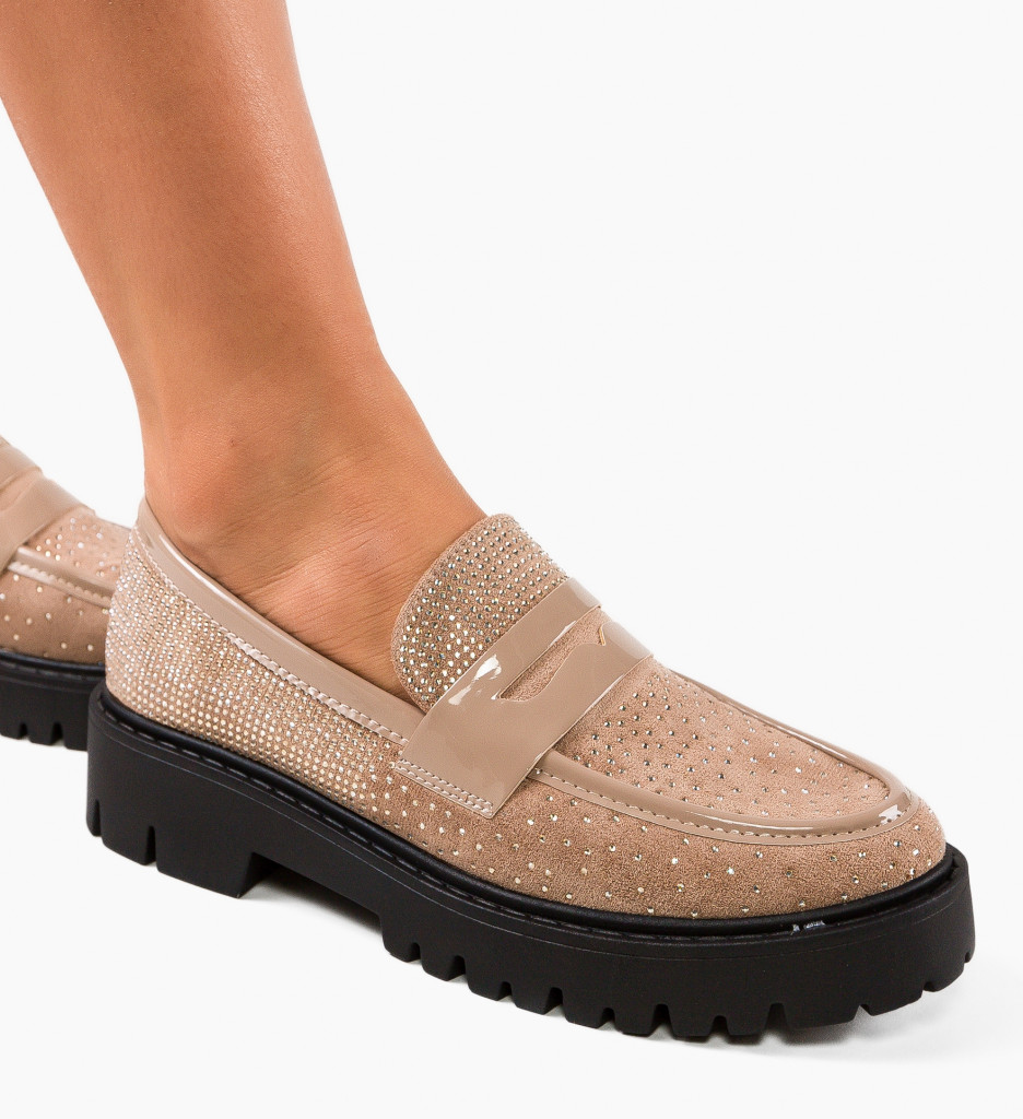 Pantofi Casual Kareem Bej 2 | Confort și Stil - imagine 4