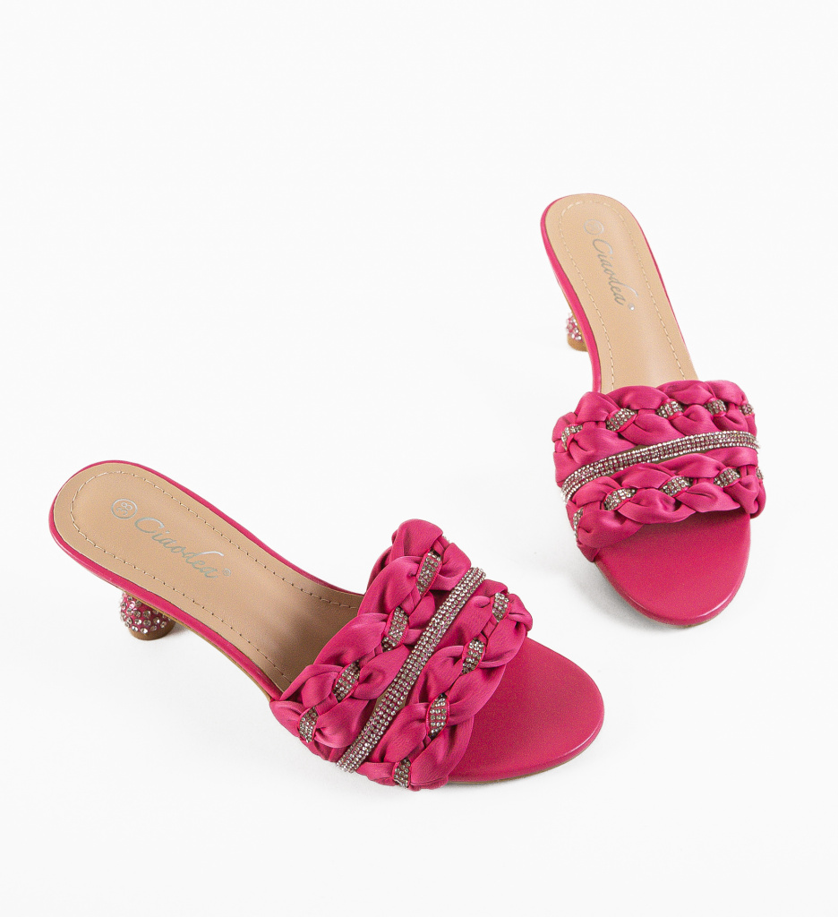 Sandale Dama Valiente Fuchsia | Toc Elegante - imagine 6
