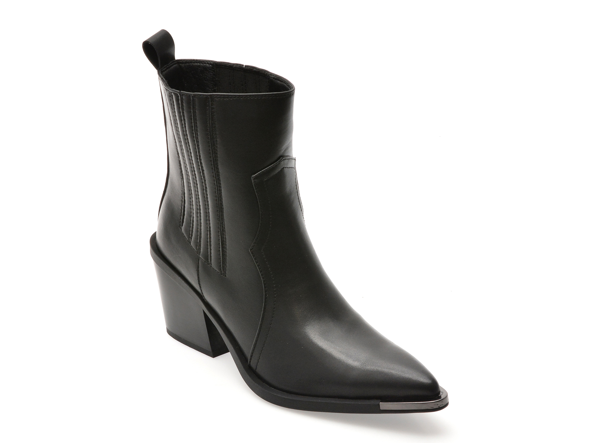 Ciocate Flavia Passini negre din piele elegantă