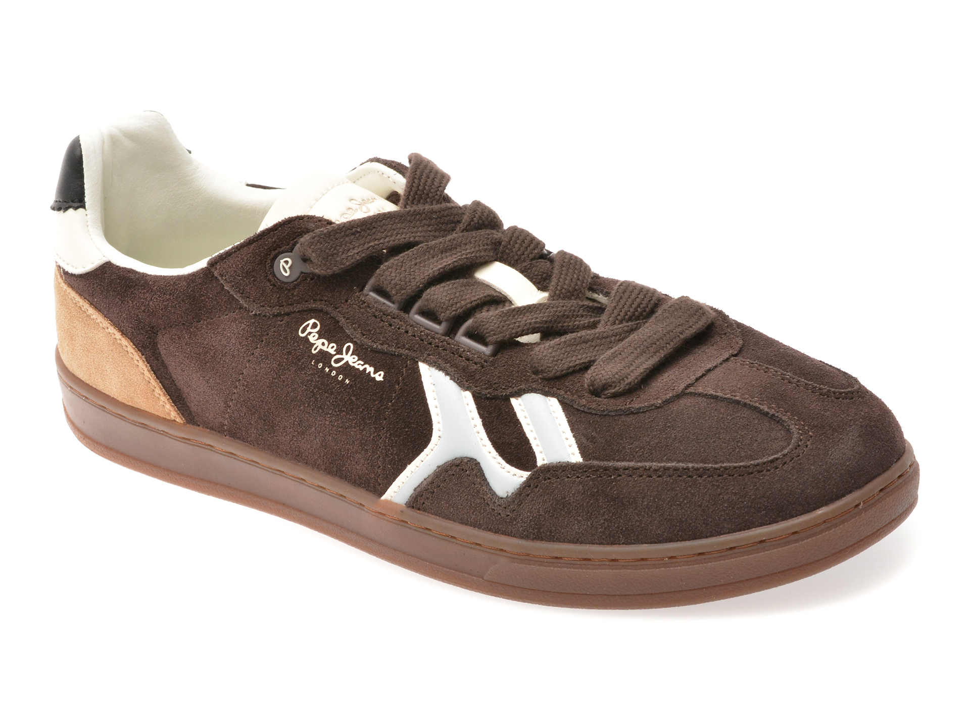 Pantofi Sport Pepe Jeans din Piele Intoarsă