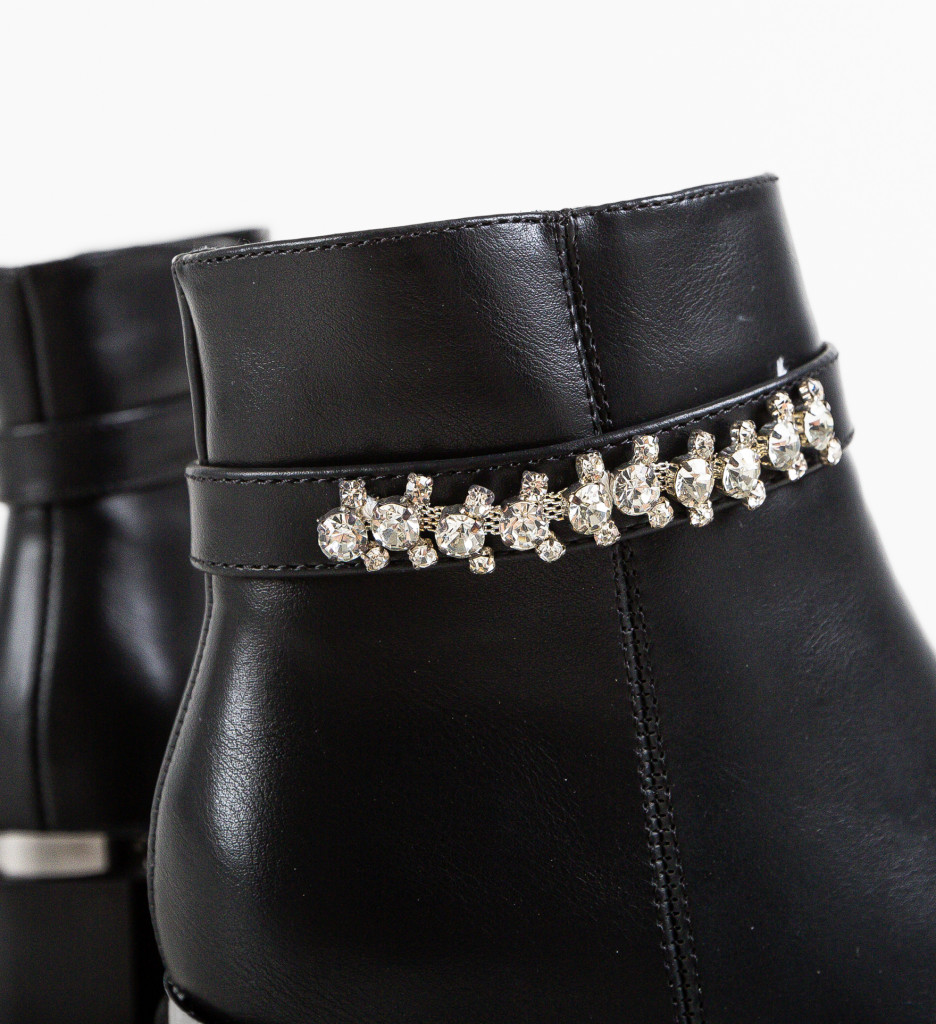 Botine Dama Juani Negre - Eleganță și Confort - imagine 7