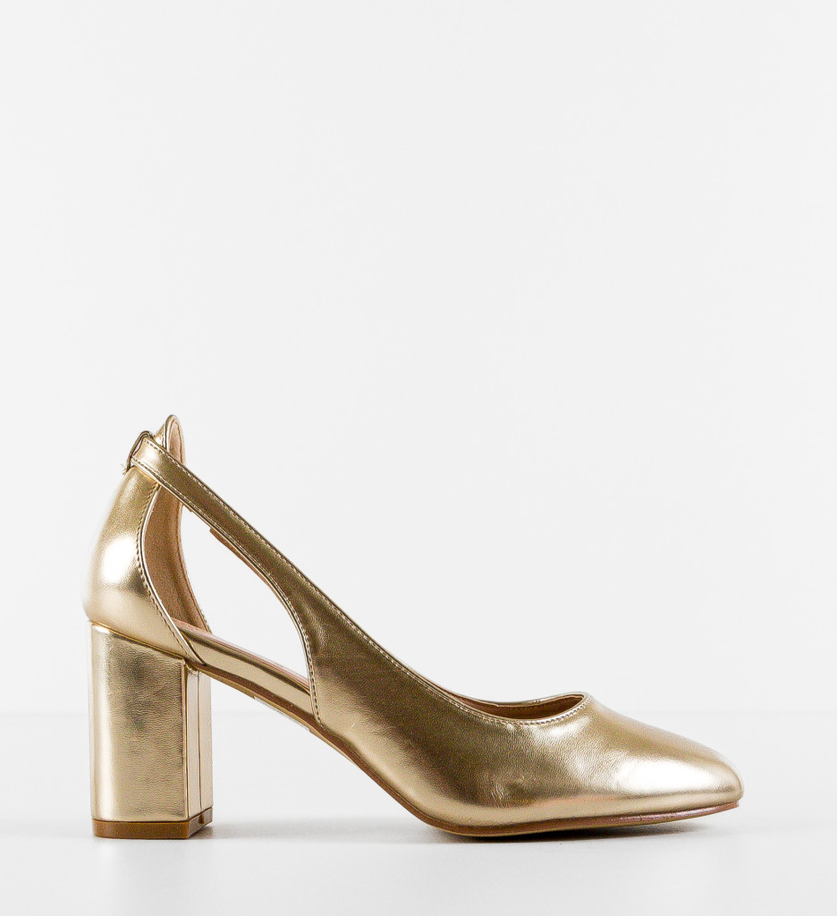 Pantofi Dama Adriama Aurii | Eleganta si Stil - imagine 4