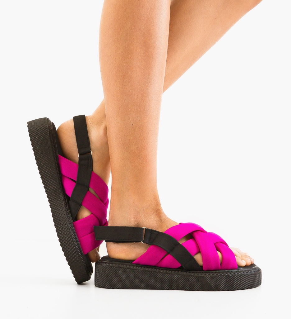 Sandale Galeas Fuchsia | Elegante și Comode