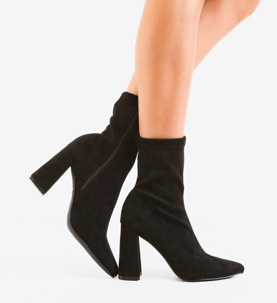 Botine Dama Lopedia Negre - Stil si Confort