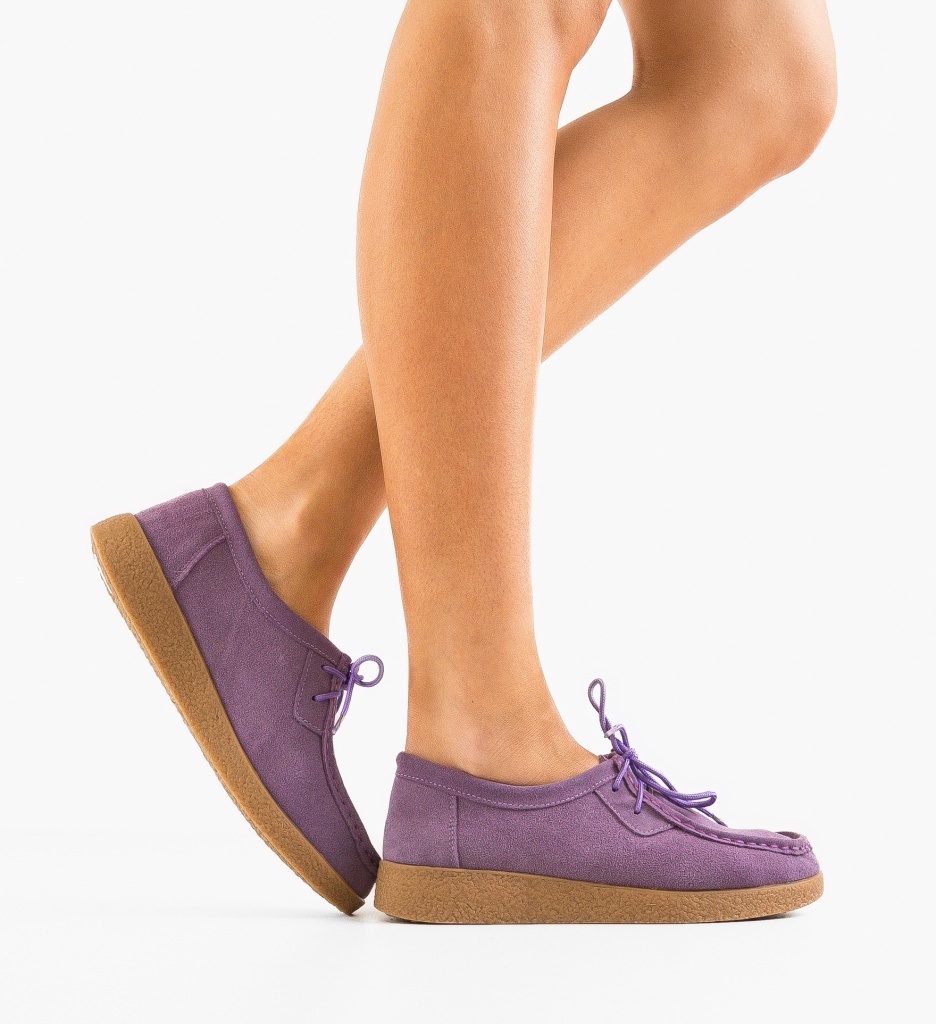 Pantofi Casual Neca Mov - Confort și Stil - imagine 2