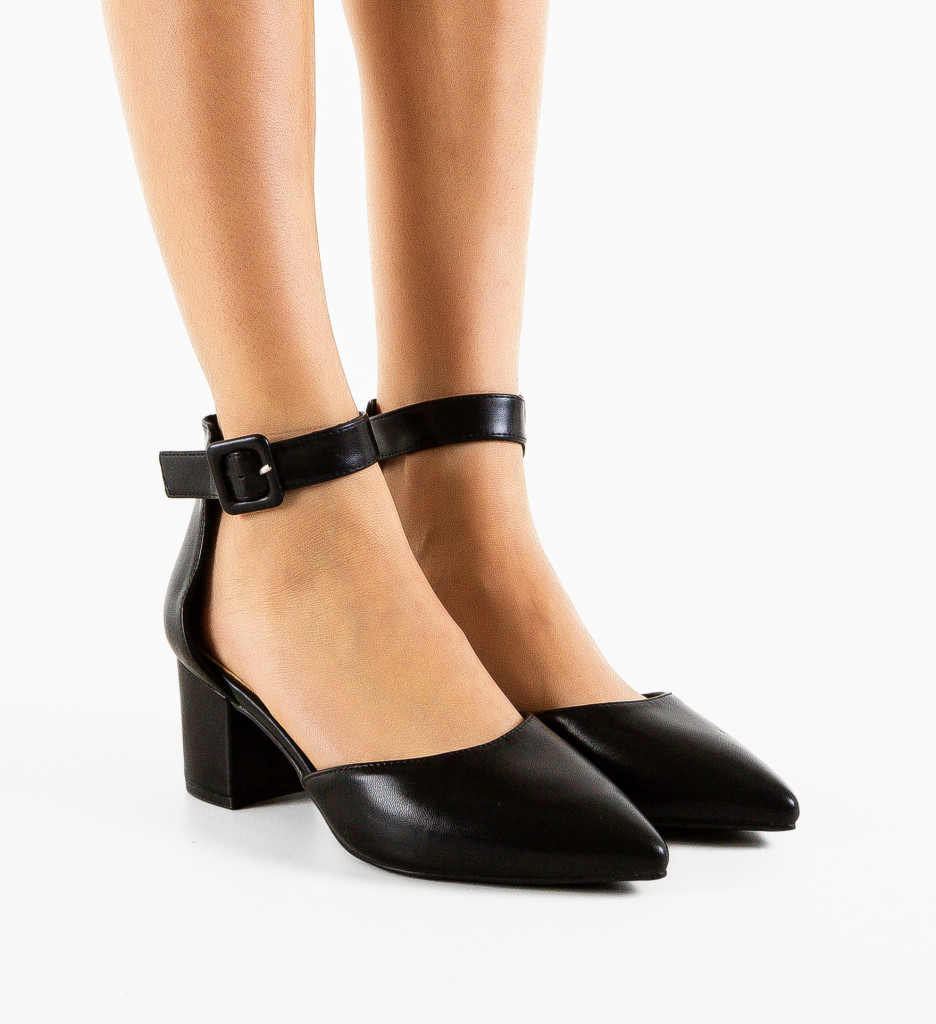 Pantofi Anerose Negri - Eleganța la fiecare pas - imagine 2