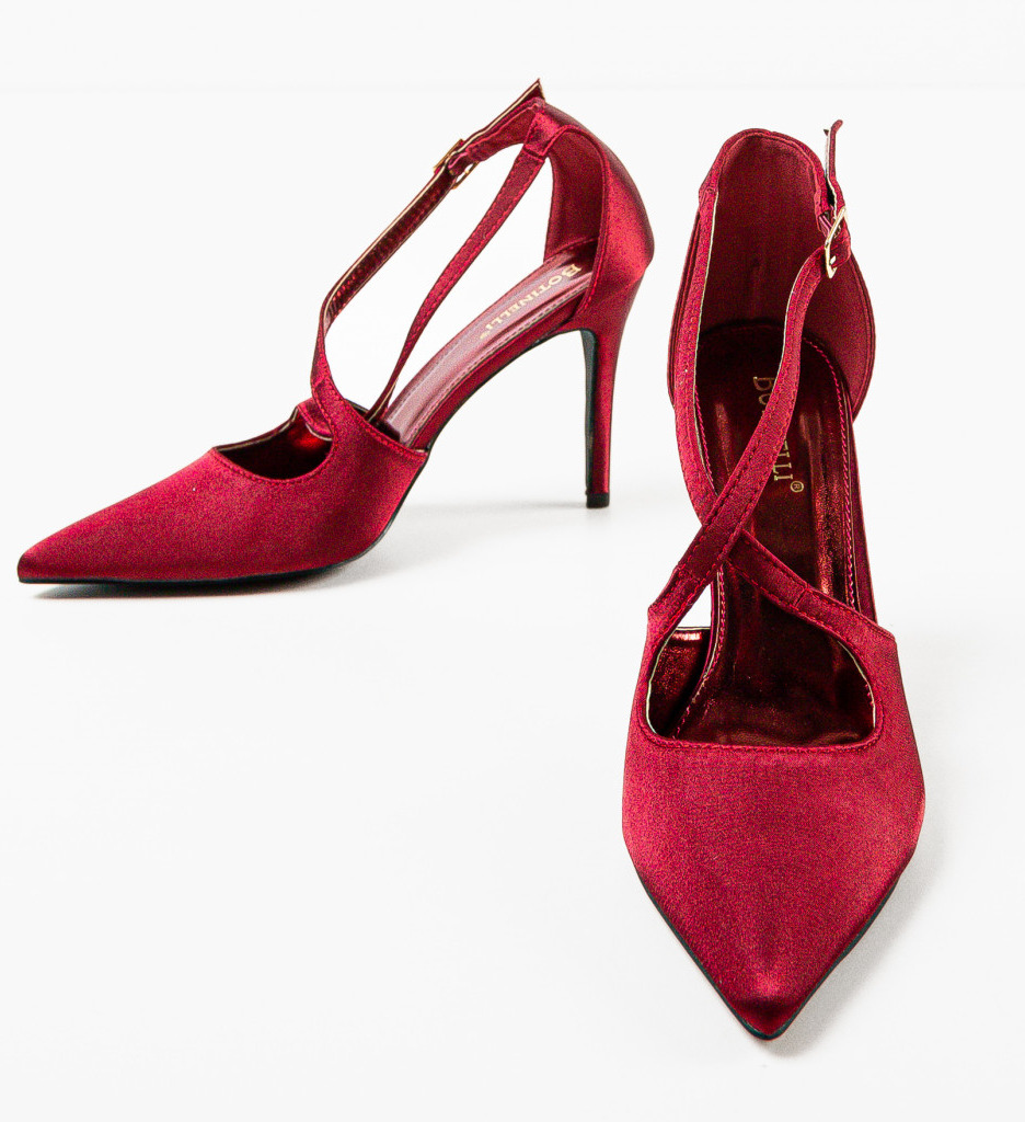 Pantofi cu toc Allow Grena | Eleganță Asigurată - imagine 6