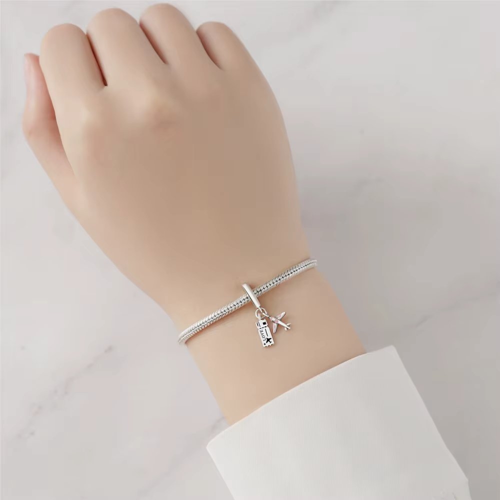 Charm Avion Argint 925 Delis | Design Premium - imagine 4