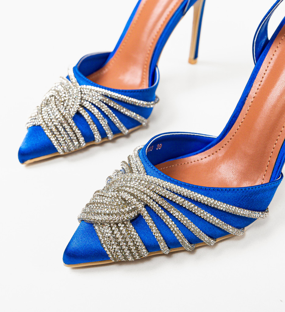 Pantofi Sophea Albastri - Eleganță și Stil - imagine 6