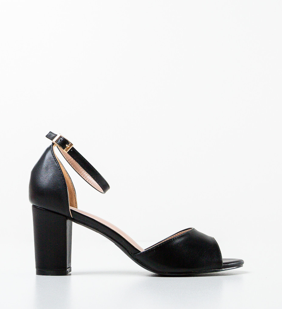 Sandale Mahi Negre - Eleganță și Stil - imagine 4