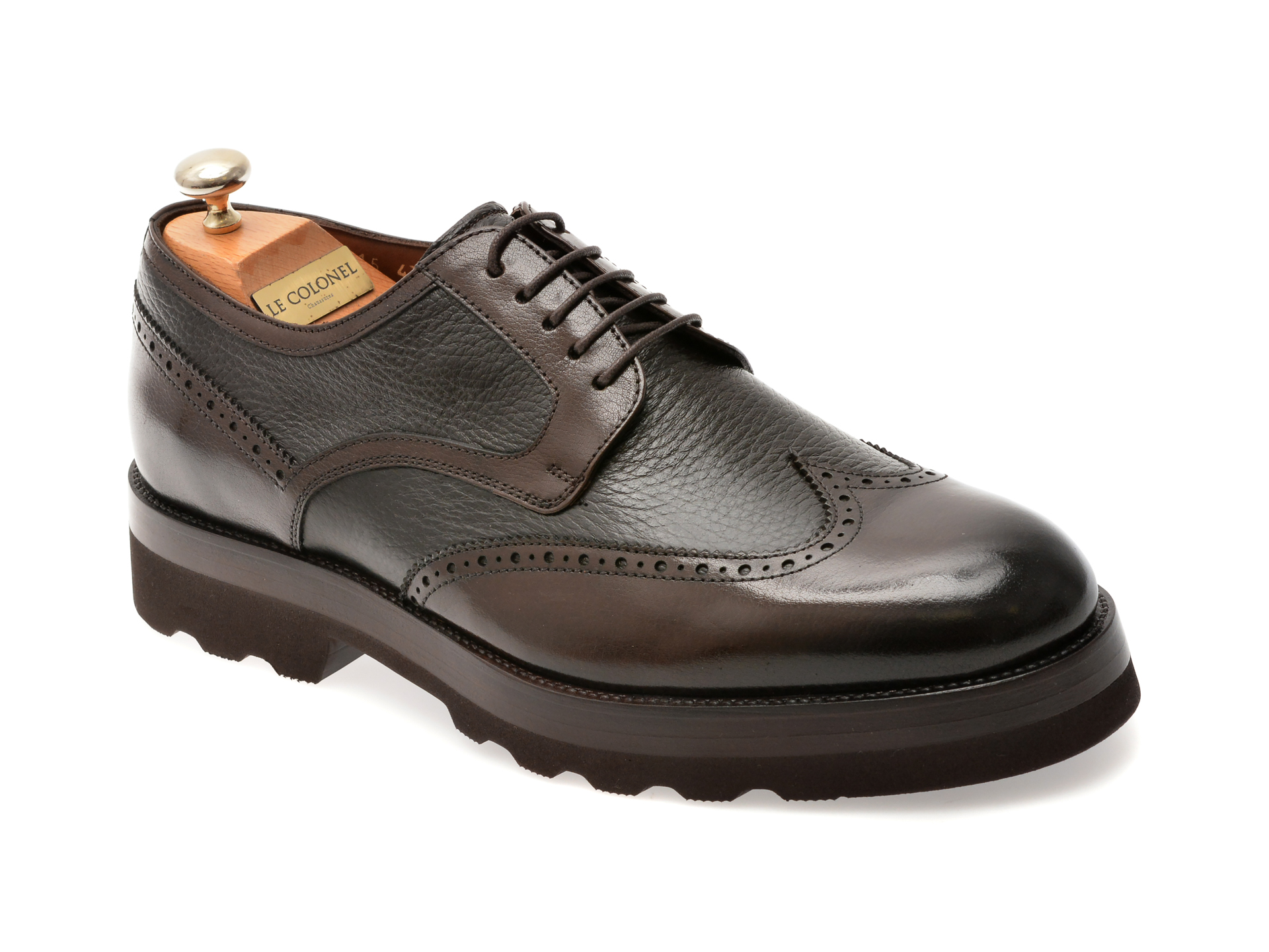 Pantofi Eleganti Le Colonel Maro din Piele Naturală