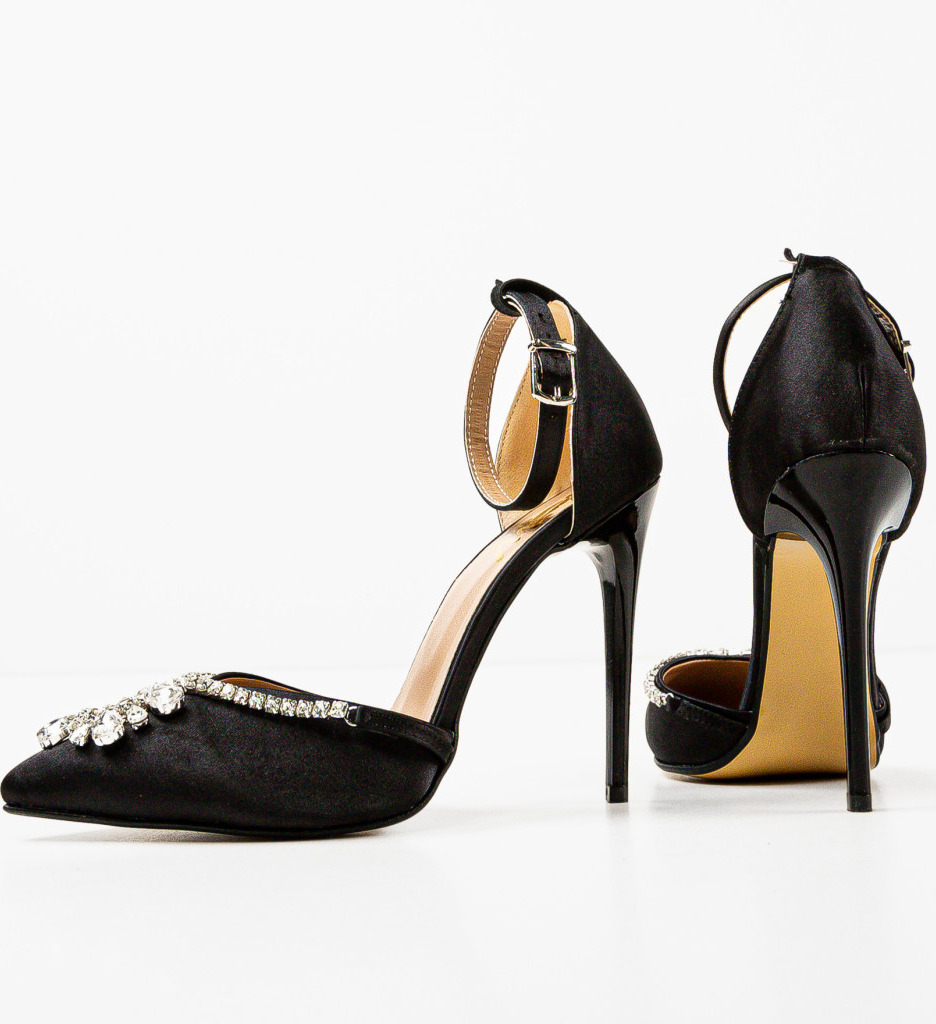 Pantofi Alabyna Negri 2 | Eleganță la Fiecare Pas - imagine 8