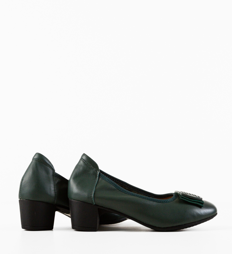 Pantofi Bobbi Verzi - Eleganță și Stil - imagine 5