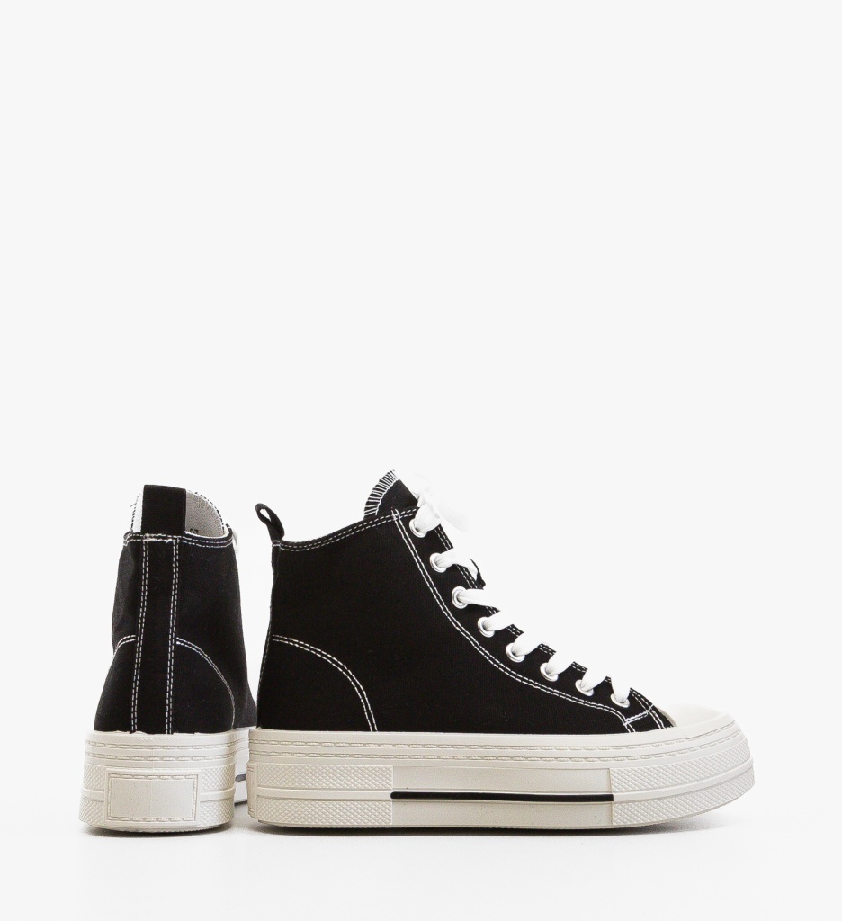 Sneakers Dama Sketty Negri – Confort și Stil - imagine 5
