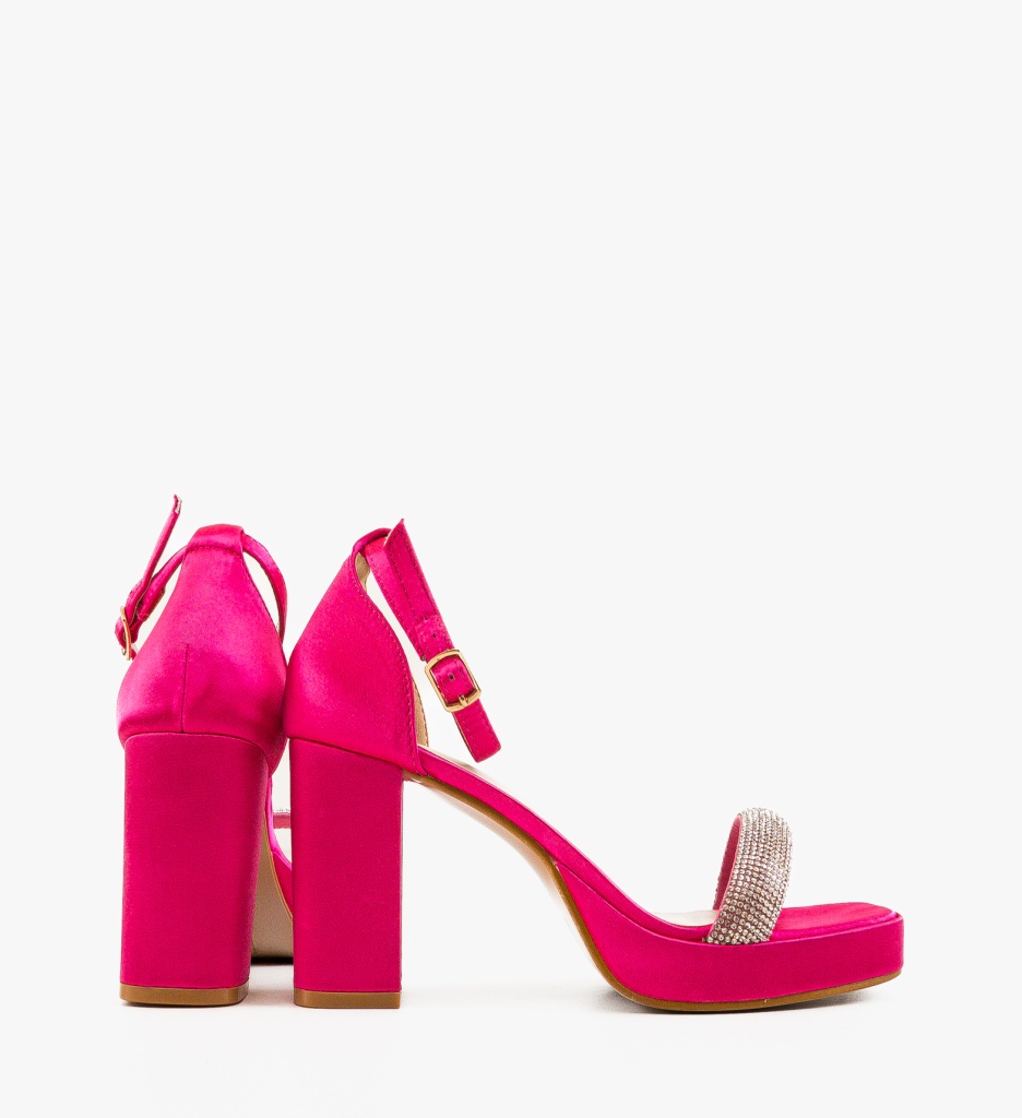 Sandale cu Toc Erin Fuchsia - Eleganță și Stil - imagine 6