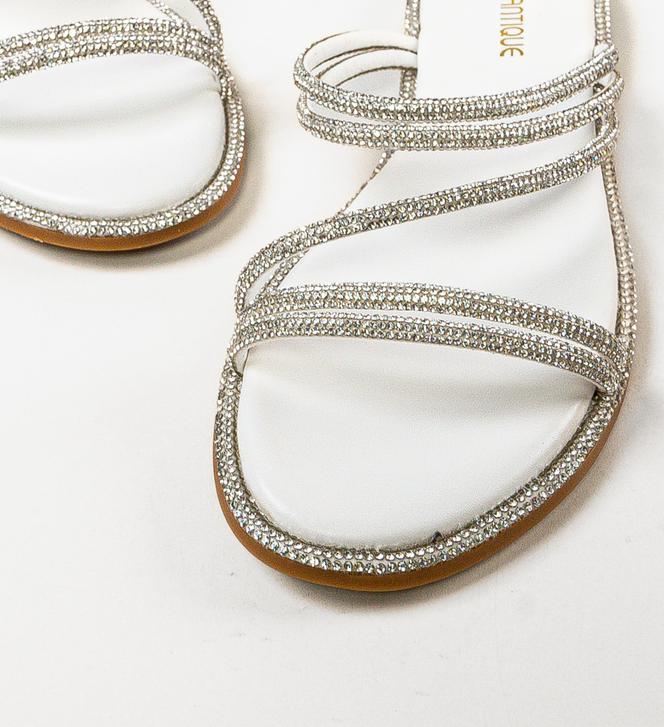 Papuci Dama Albi Ramla | Confort și Eleganță - imagine 5