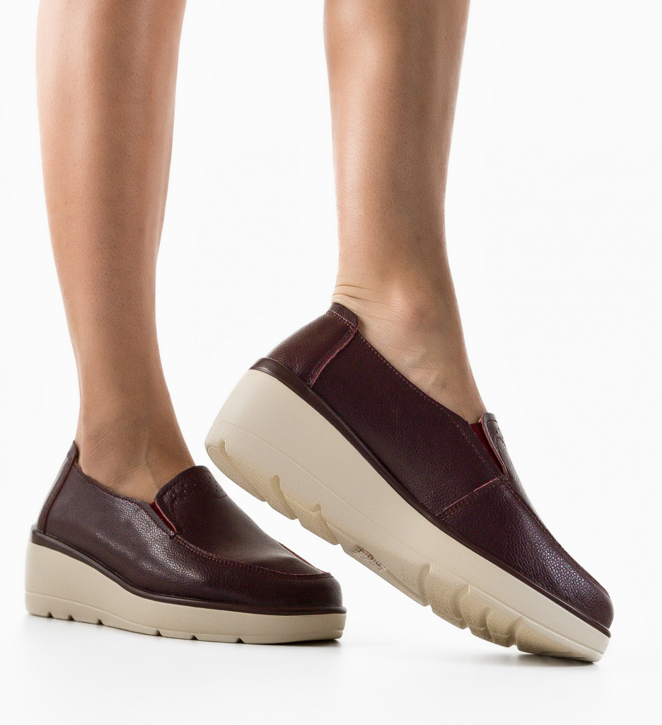 Pantofi Casual Sanam Grena | Stil și Confort - imagine 2