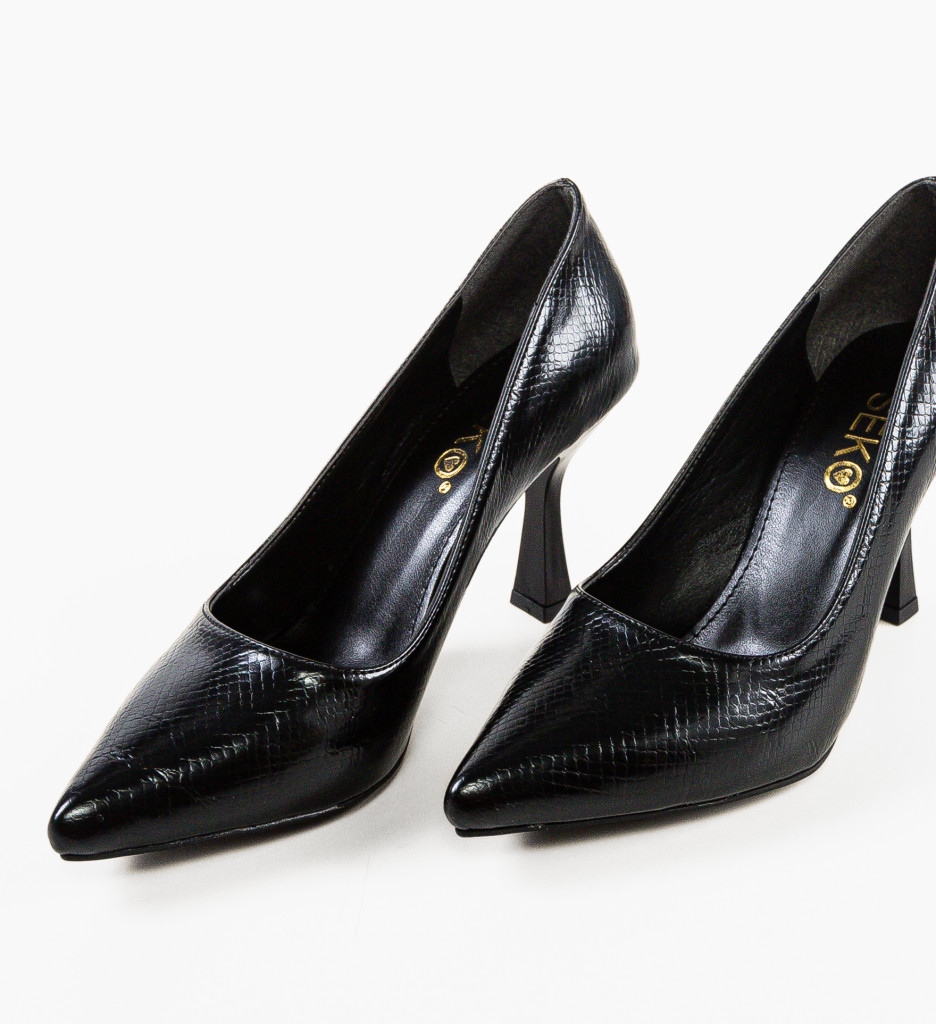 Pantofi dama Pewe Negri 2 cu toc elegant