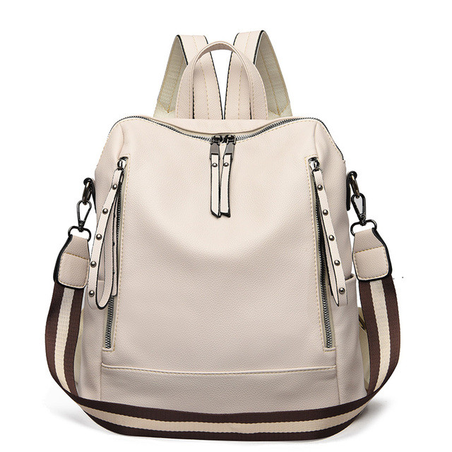 Rucsac dama Delis Lidia GT2178, Crem, elegant si practic