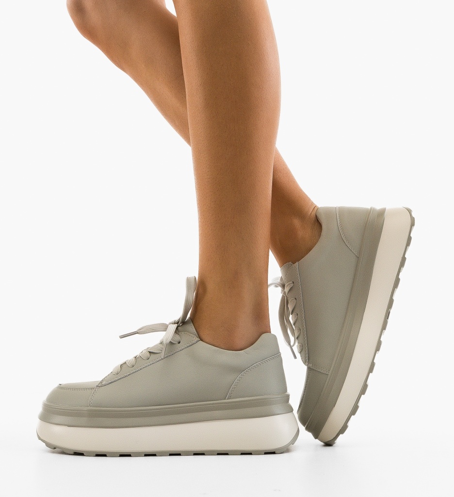 Sneakers Wenom Gri - Confort și Stil Urban - imagine 2