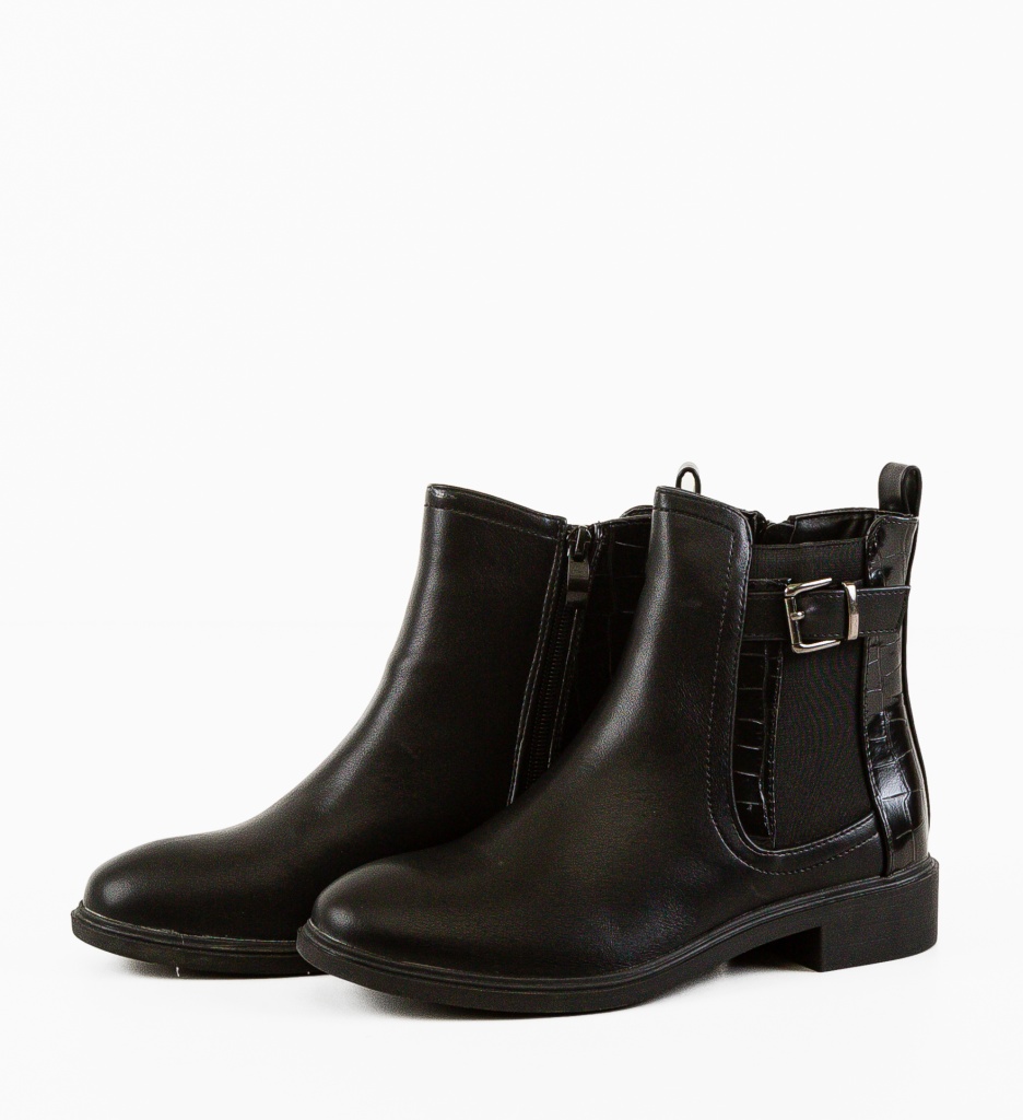 Ghete Dama Byrne Negre | Eleganță și Stil - imagine 7