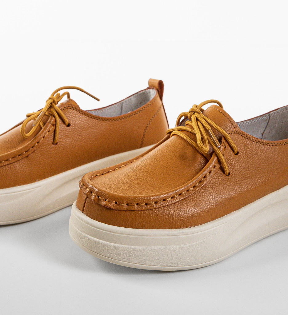 Pantofi Casual Jange Galbeni - Confort și Stil - imagine 6