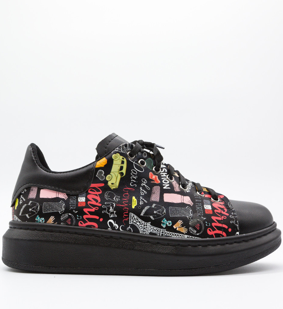 Pantofi Sport Arli Negri | Confort și Versatilitate - imagine 5