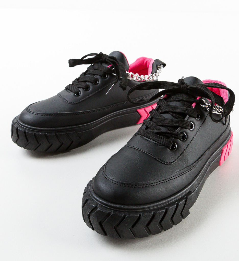 Sneakers Dama Jobe Negri - Confort și Stil - imagine 5