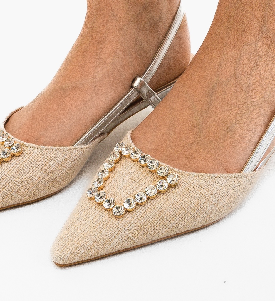 Pantofi Merca Argintii | Eleganță la Fiecare Pas