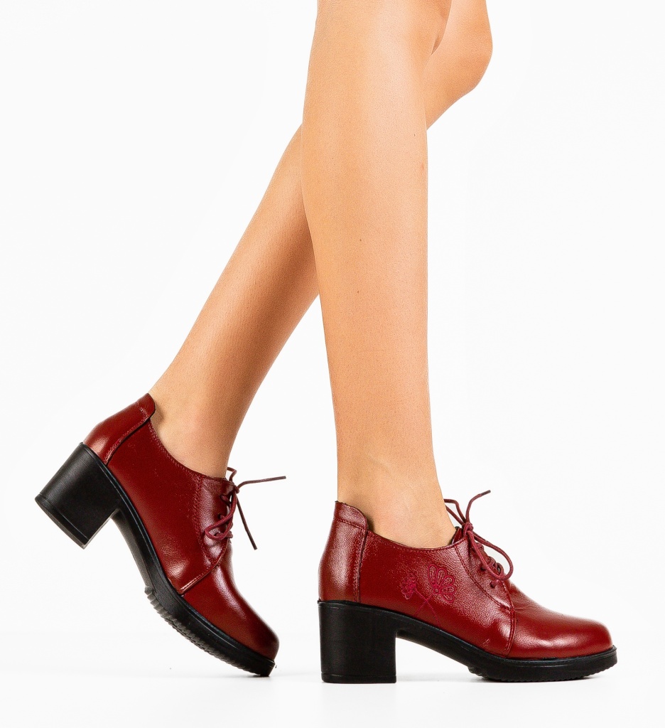 Pantofi Casual Atraxia Rosii - Stil și Confort - imagine 2